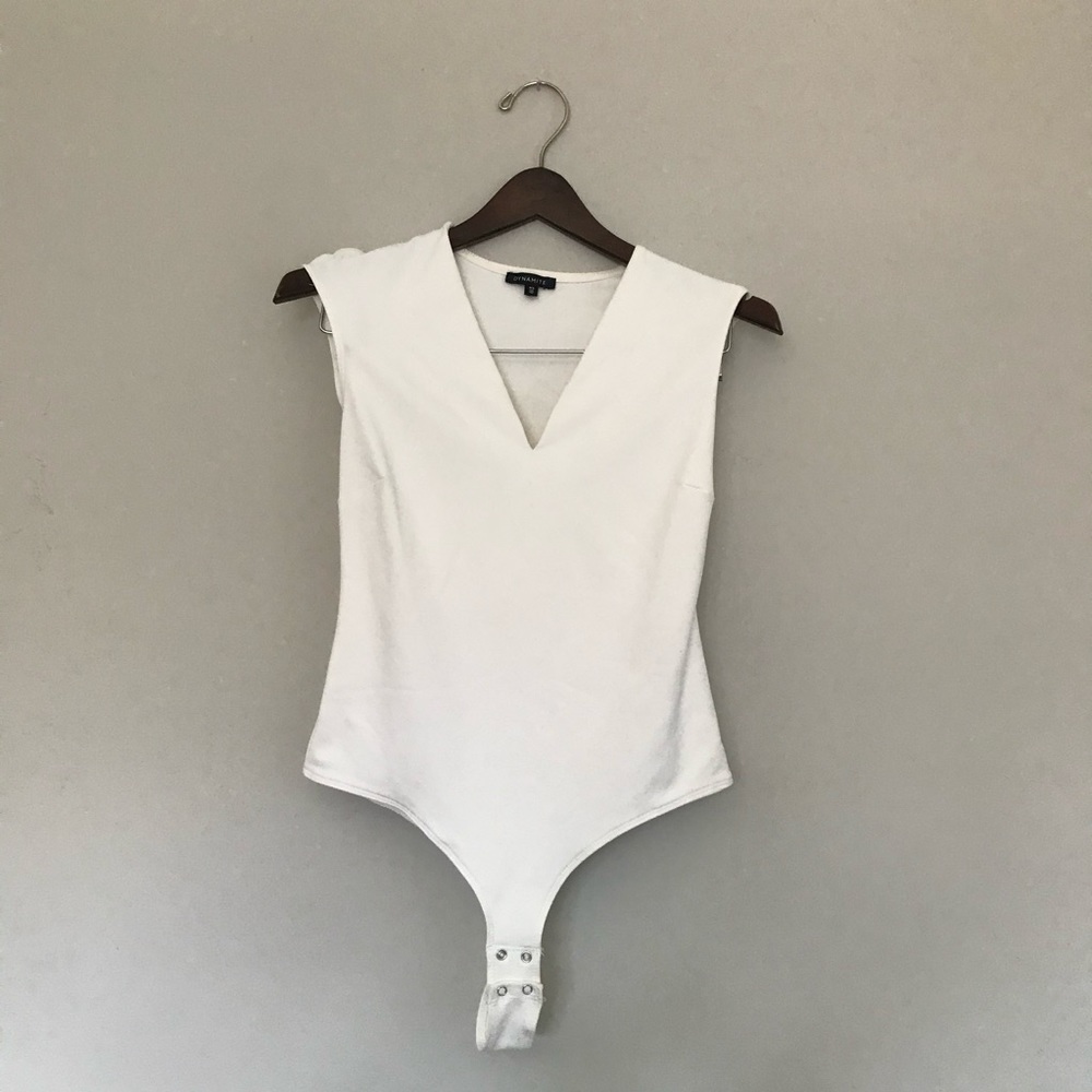 Dynamite V Neck Bodysuit
